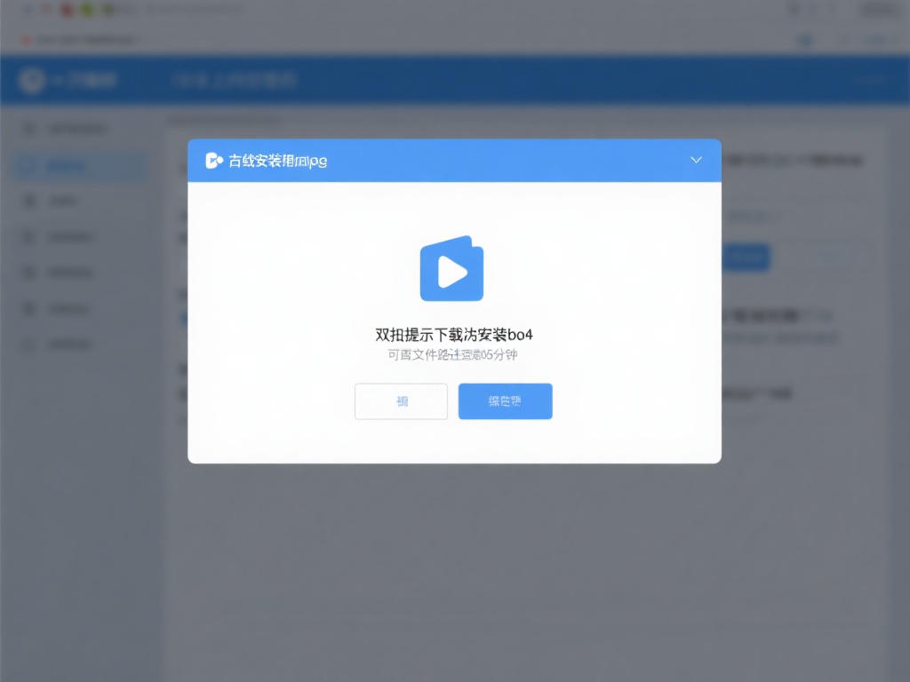 第四步：启动安装程序
双击已经下载的安装包，按照