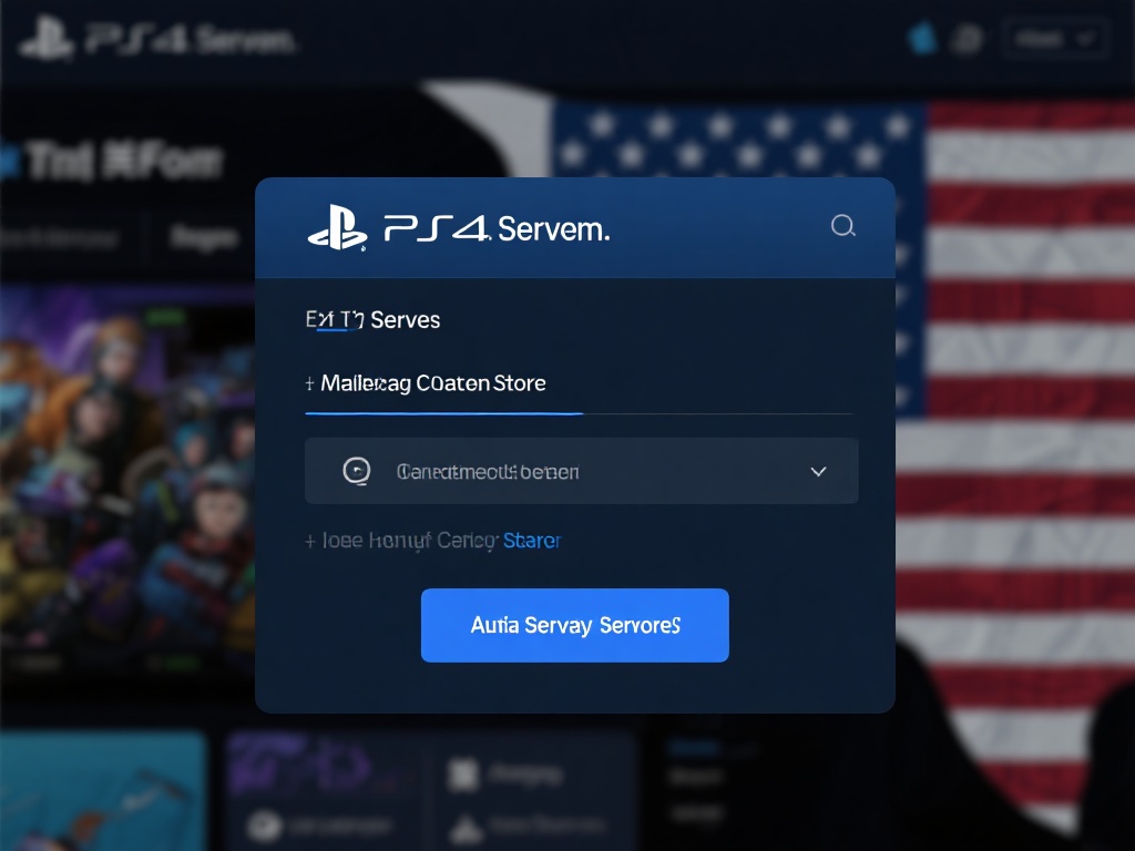 选择服务器：根据你游戏的运行需求，选择需要连接的国