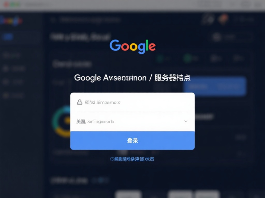 登录与连接：登录账户后，选择支持谷歌访问的服务器节